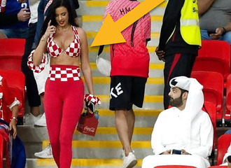 This fan has created panic in Qatar!