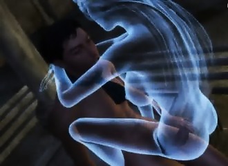 Une maîtresse fantôme fait jouir son amant