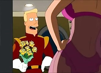 Branlette hentai dans Futurama détourné et pour adultes