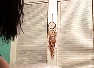 Latina strip tease on periscope