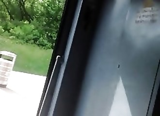 Flashing in train