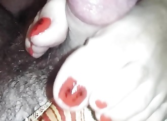 HD footjob