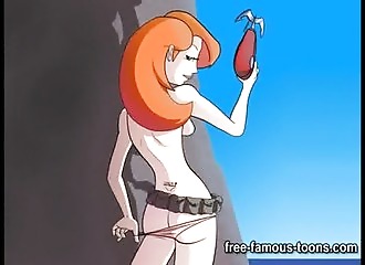 Dessins animés érotiques alléchants